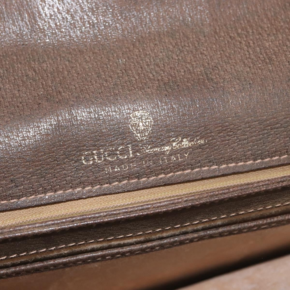 Gucci GUCCI GG Supreme Shoulder Bag PVC Beige Gold 001 16 4084 Authentic hk2993