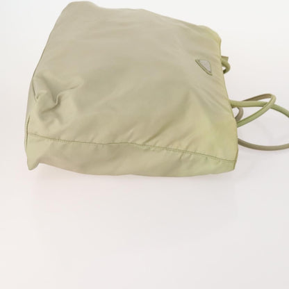 Prada PRADA Hand Bag Nylon 4 Set Black Silver Green Authentic 178840