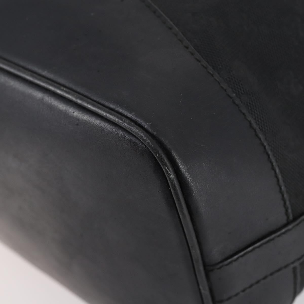 Gucci GUCCI GG Canvas Shoulder Bag Black Gold 001 2854 1627 Authentic 141820