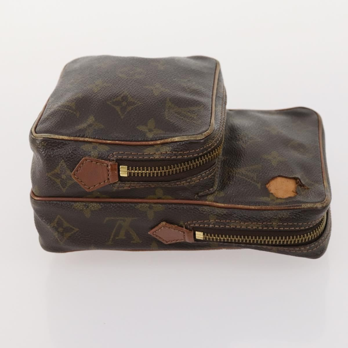 Louis Vuitton LOUIS VUITTON Fendi Bottega Valentino Bag Nylon 4 Set Green Black LV Authentic 162607