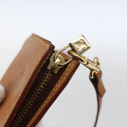 Louis Vuitton LOUIS VUITTON Nomad Cabas Amble PM Pouch Leather Beige M92502 LV Authentic 168227 Bag