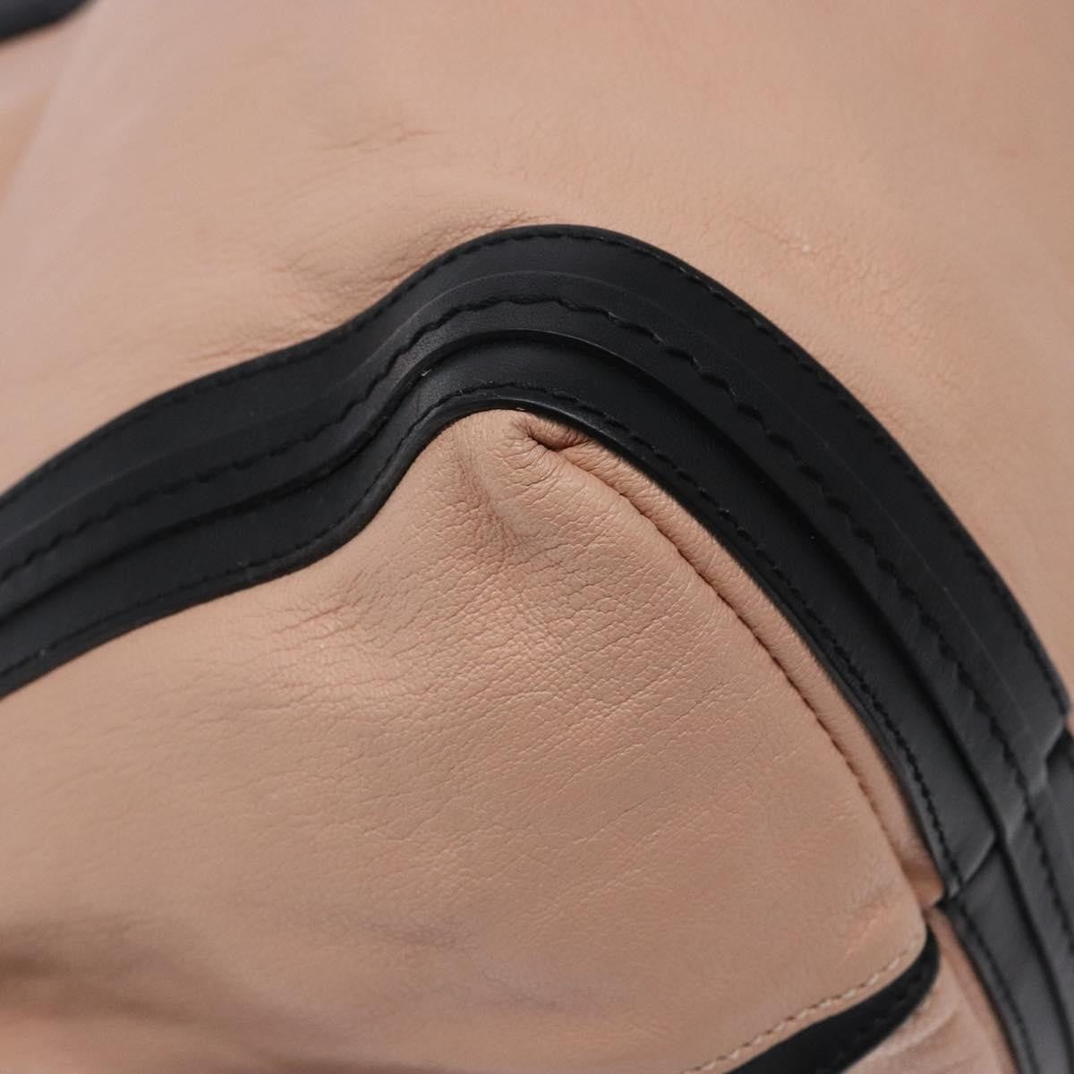 Chloé Chloé Chloe Alison Tote Bag Leather Pink Black Authentic gh323