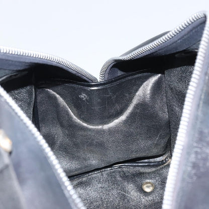 Dior Christian Dior Trotter Canvas Hand Bag Navy Authentic bs33053