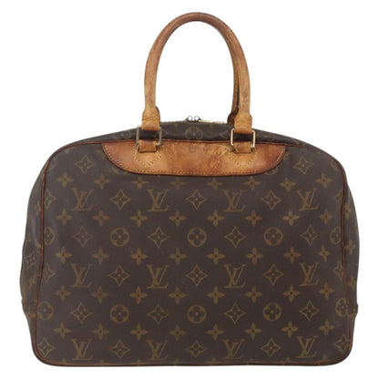 Louis Vuitton LOUIS VUITTON Monogram Deauville Hand Bag M47270 LV Authentic 158279