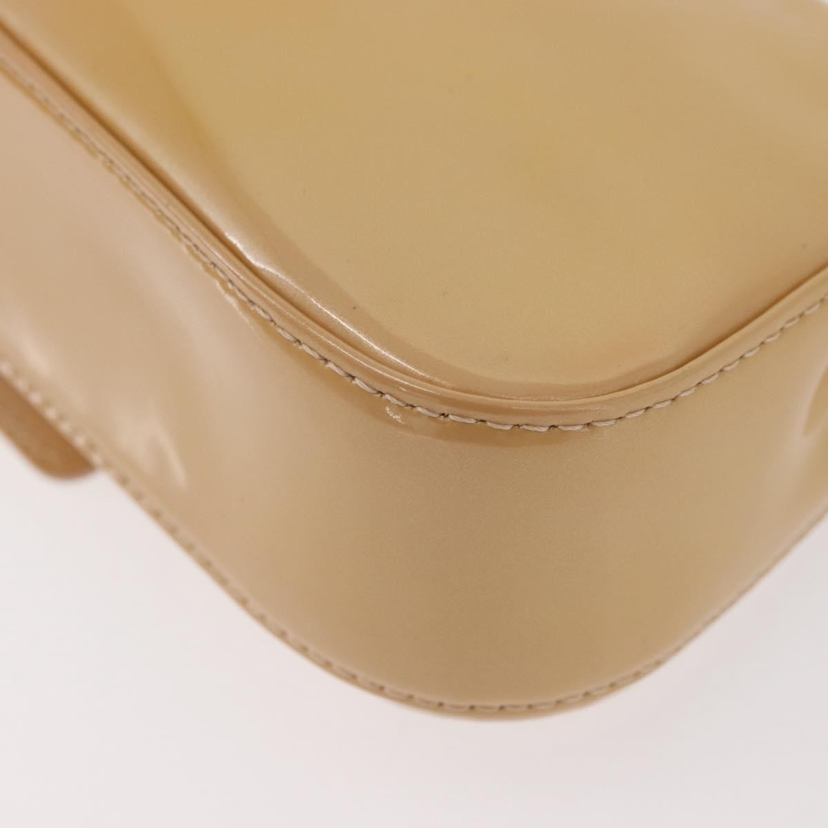 Louis Vuitton LOUIS VUITTON Vernis Pochette Sobie Bag Rose Flow Lantern M93489 LV Authentic 175411A