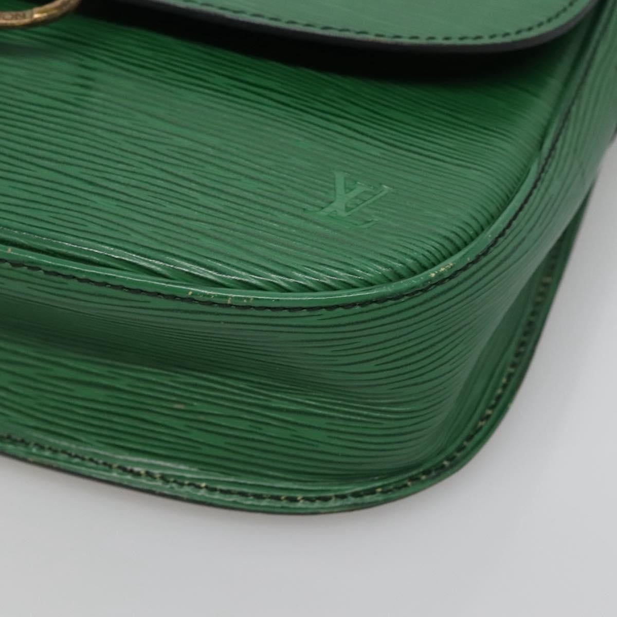 Louis Vuitton LOUIS VUITTON Epi Saint Cloud GM Shoulder Bag Green M52194 LV Authentic bs28126