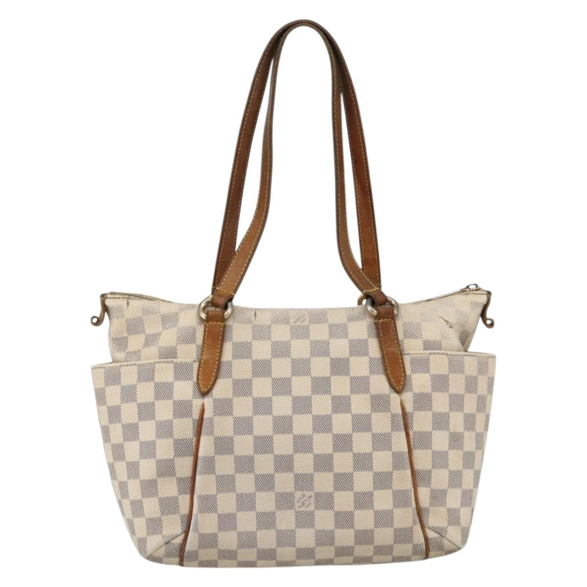 Louis Vuitton LOUIS VUITTON Damier Azur Totally PM Tote Bag N41280 LV Authentic BA11922