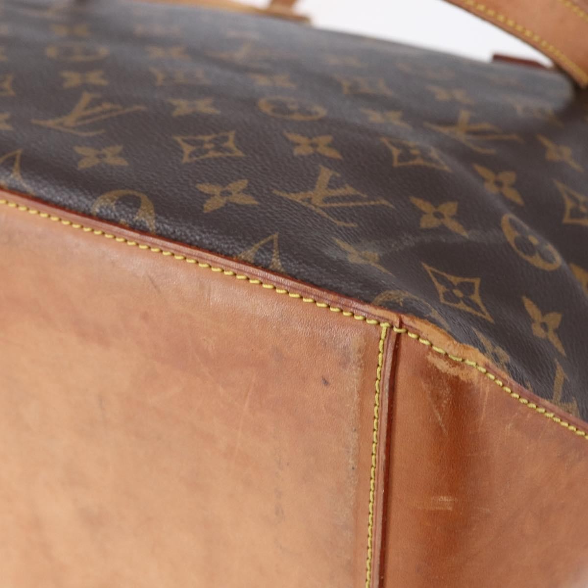 Louis Vuitton LOUIS VUITTON Monogram Cabas Mezzo Tote Bag M51151 LV Authentic ep12039