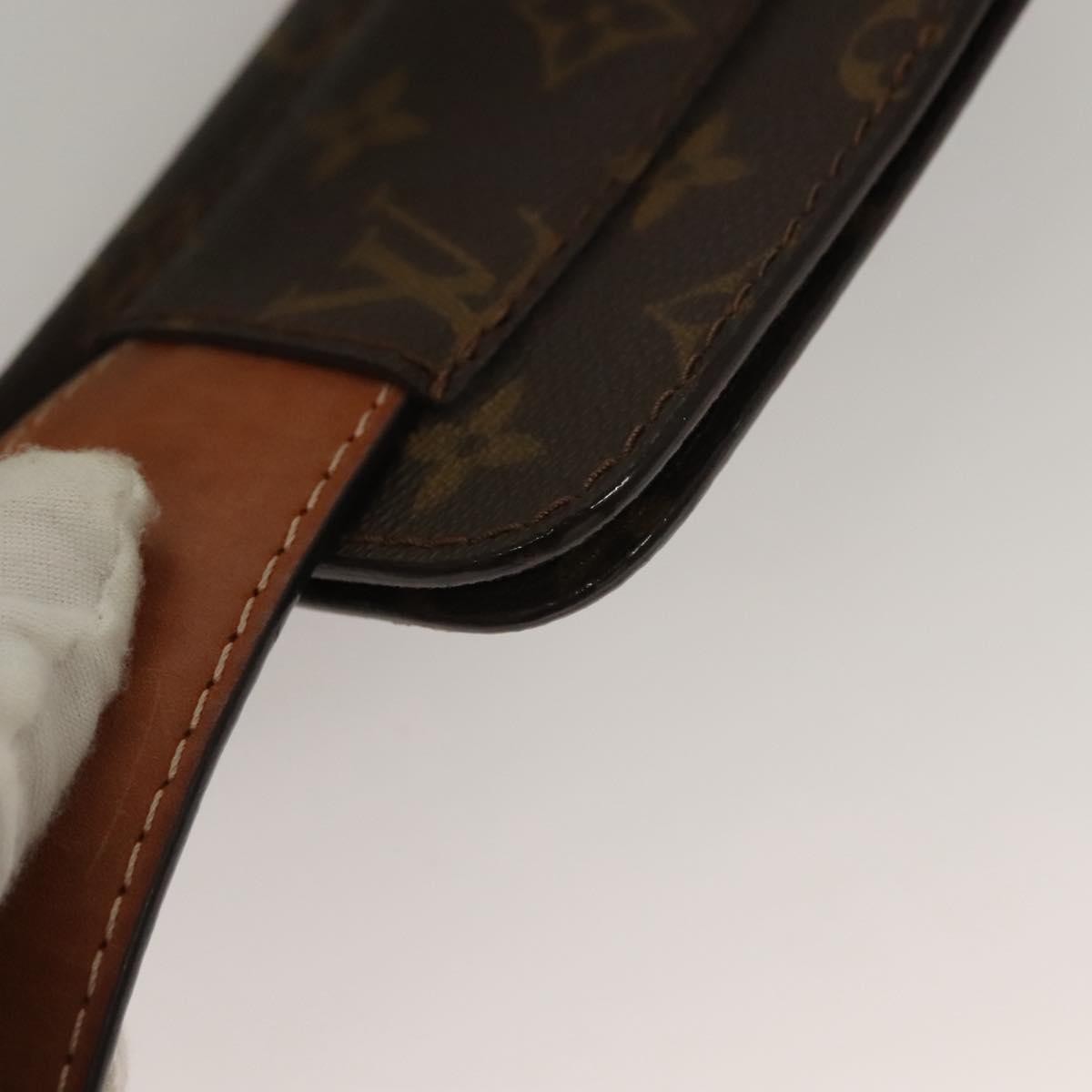 Louis Vuitton LOUIS VUITTON Monogram Ceinture Pochette Solo Waist bag M6948W LV Authentic ki5888