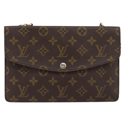 Louis Vuitton LOUIS VUITTON Monogram Double Rabat Shoulder Bag M51815 LV Authentic yk19818
