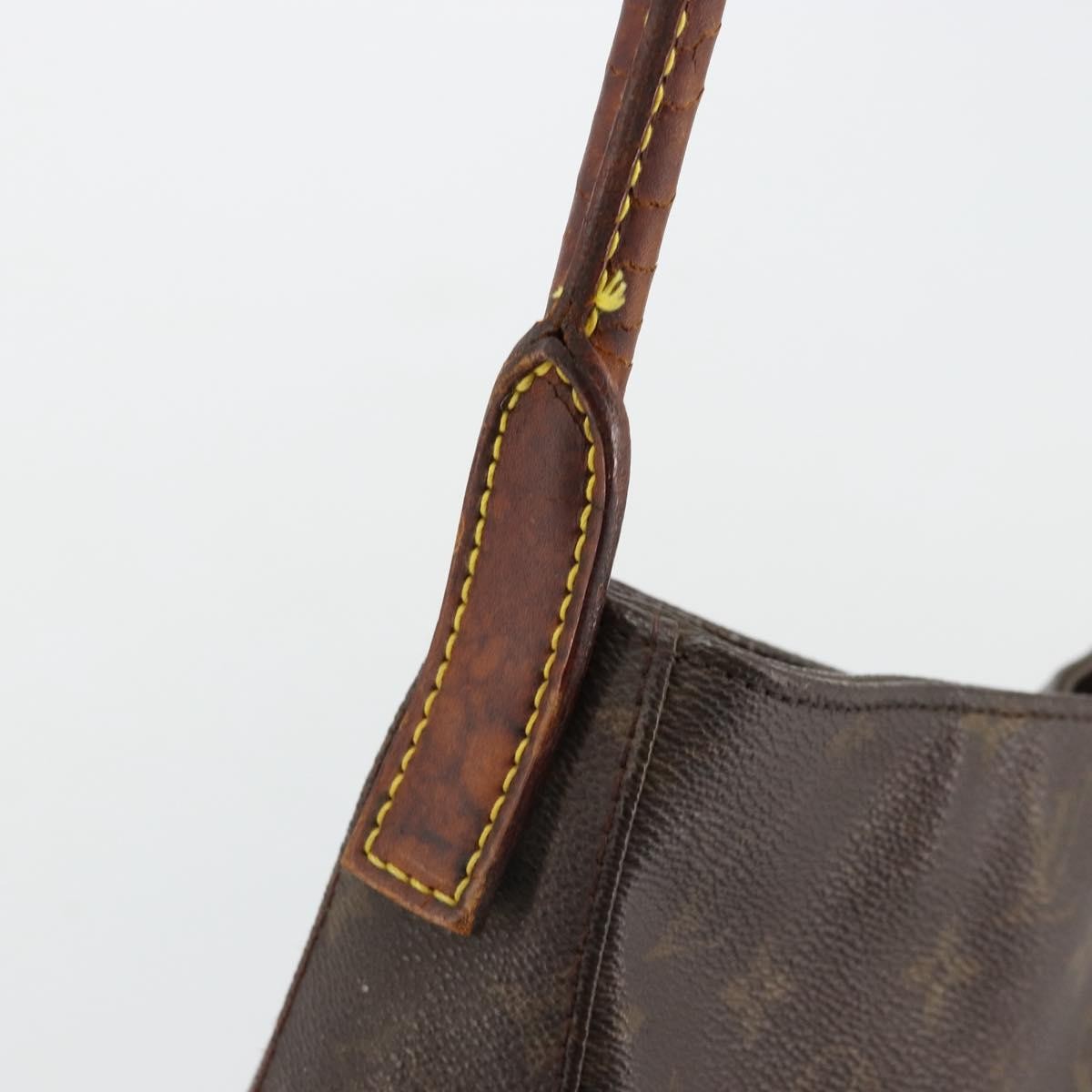 Louis Vuitton LOUIS VUITTON Monogram Looping GM Shoulder Bag M51145 LV Authentic BA12353