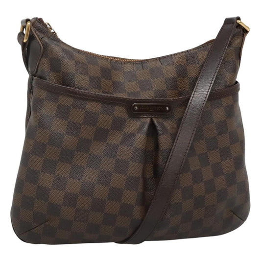 Louis Vuitton LOUIS VUITTON Damier Ebene Bloomsbury PM Shoulder Bag N42251 LV Authentic BD248