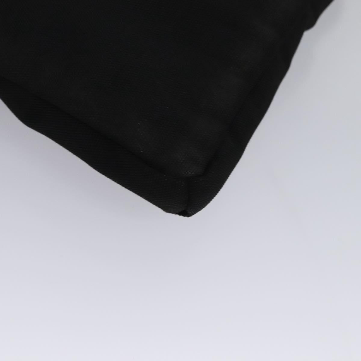Gucci GUCCI Waist bag Nylon Black Silver 28566 Authentic IN054