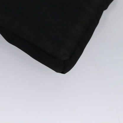 Gucci GUCCI Waist bag Nylon Black Silver 28566 Authentic IN054