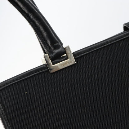 Gucci GUCCI Jackie Shoulder Bag Nylon Black Silver 002 1073 3444 Authentic bs29509