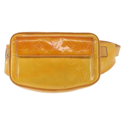 Louis Vuitton LOUIS VUITTON Monogram Vernis Fulton Waist bag Gris M91041 LV Authentic 145461
