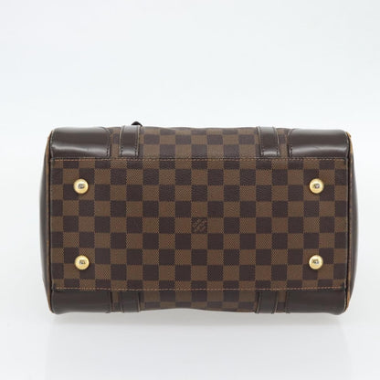 Louis Vuitton LOUIS VUITTON Damier Ebene Berkeley Hand Bag N52000 LV Authentic 180651
