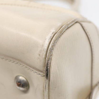 Louis Vuitton LOUIS VUITTON Epi Boring Montaigne GM Hand Bag White Yvoire M5931J LV Authentic 87942