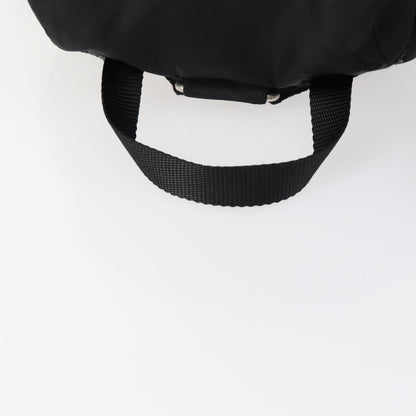 Prada PRADA Backpack Nylon Black Silver Authentic ka1167 Bag