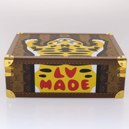 Louis Vuitton LOUIS VUITTON Monogram Stripe Cotteville 40 Trunk HUMAN MADE M20464 Authentic 48522S Bag