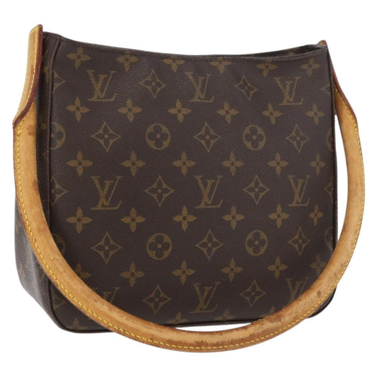 Louis Vuitton LOUIS VUITTON Monogram Looping MM Shoulder Bag M51146 LV Authentic ka3657