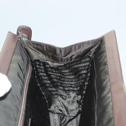 Prada PRADA Shoulder Bag Nylon Khaki Silver Authentic 123373