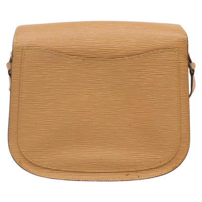Louis Vuitton LOUIS VUITTON Epi Saint Cloud GM Shoulder Bag Beige M52196 LV Authentic bs26977