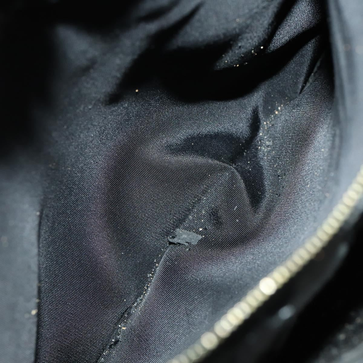 Gucci GUCCI Tote Bag Patent leather Black Gold 002 1046 0407 Authentic BAZ151