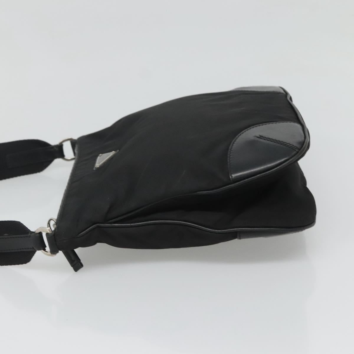 Prada PRADA Shoulder Bag Nylon Black Authentic 119572