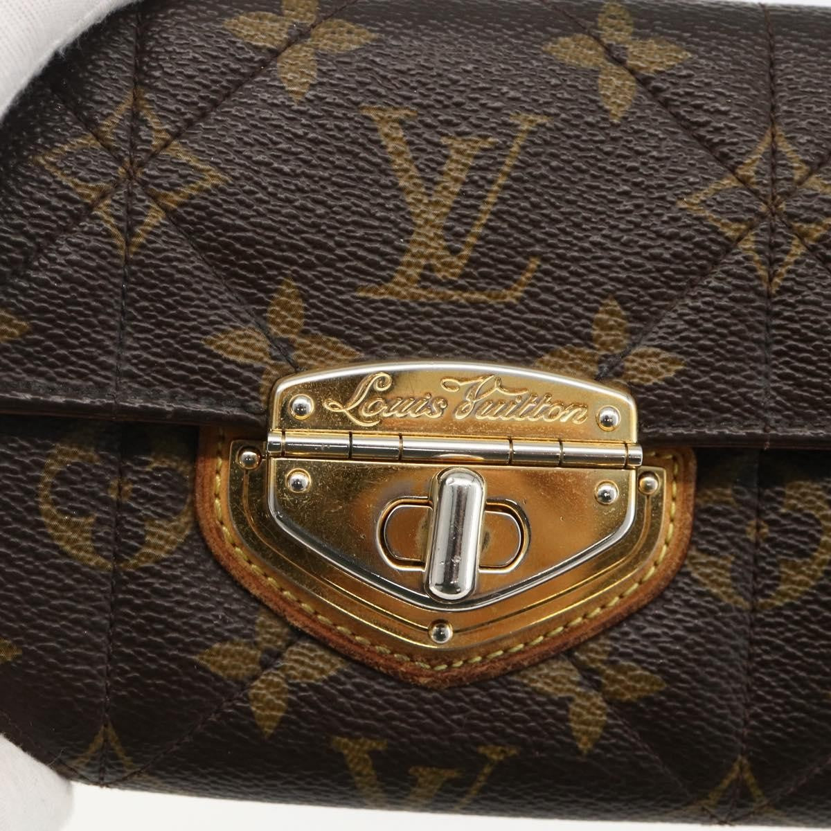 Louis Vuitton LOUIS VUITTON Monogram Etoile Portefeiulle Sarah Long Wallet M66556 Authentic 153672 Bag