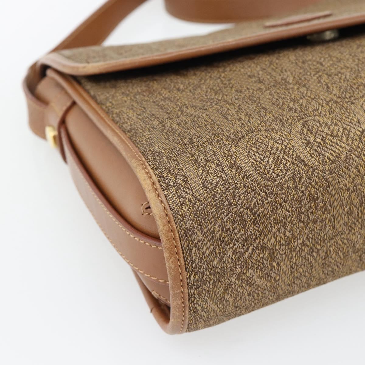 Gucci GUCCI Shoulder Bag Canvas Beige Gold 001 46 0712 Authentic 180722