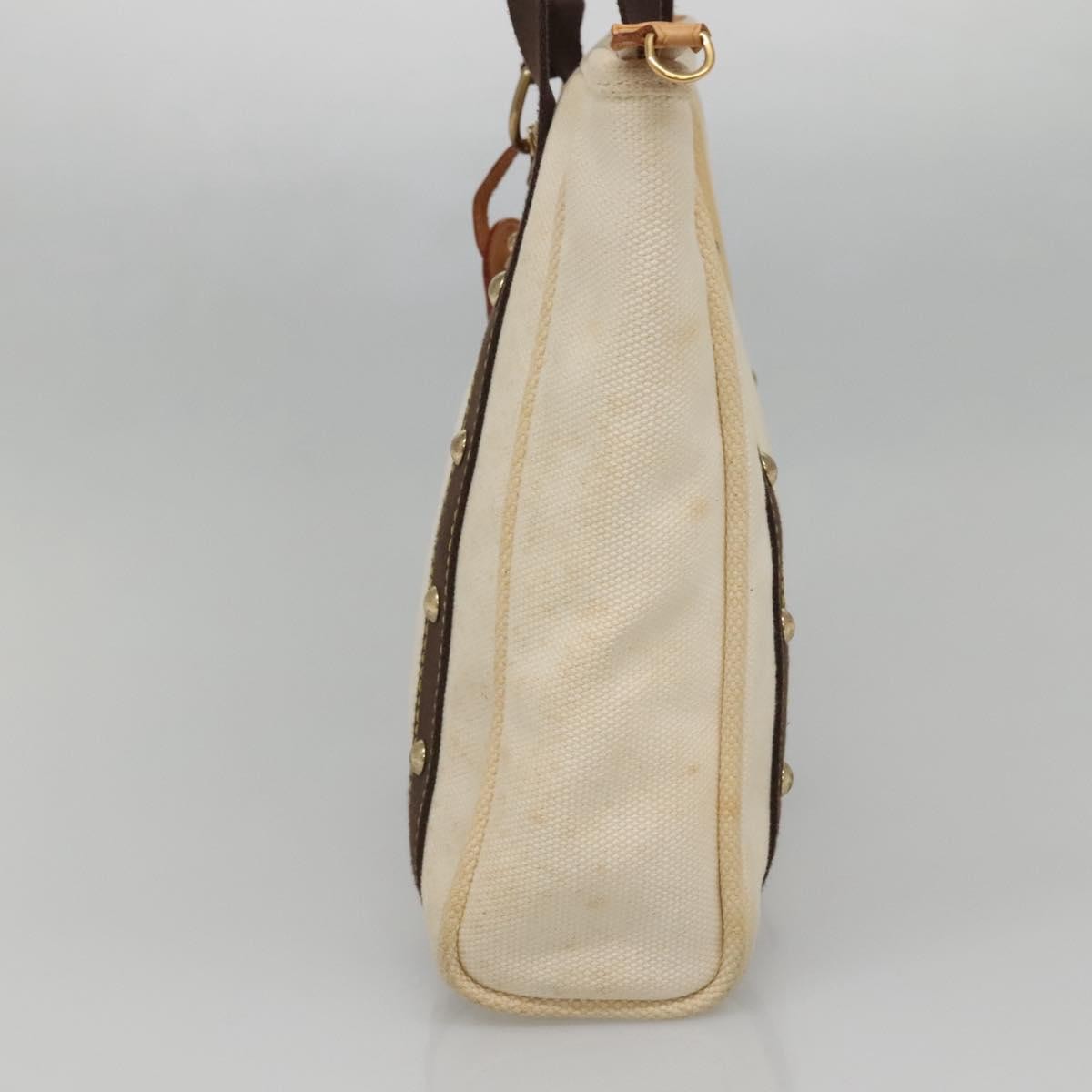 Louis Vuitton LOUIS VUITTON Cabas MM Antigua Tote Bag Brown Beige M40036 LV Authentic bs29237