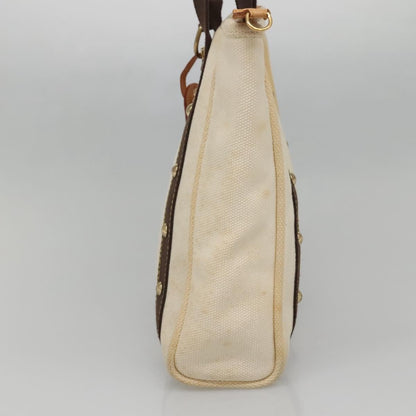 Louis Vuitton LOUIS VUITTON Cabas MM Antigua Tote Bag Brown Beige M40036 LV Authentic bs29237