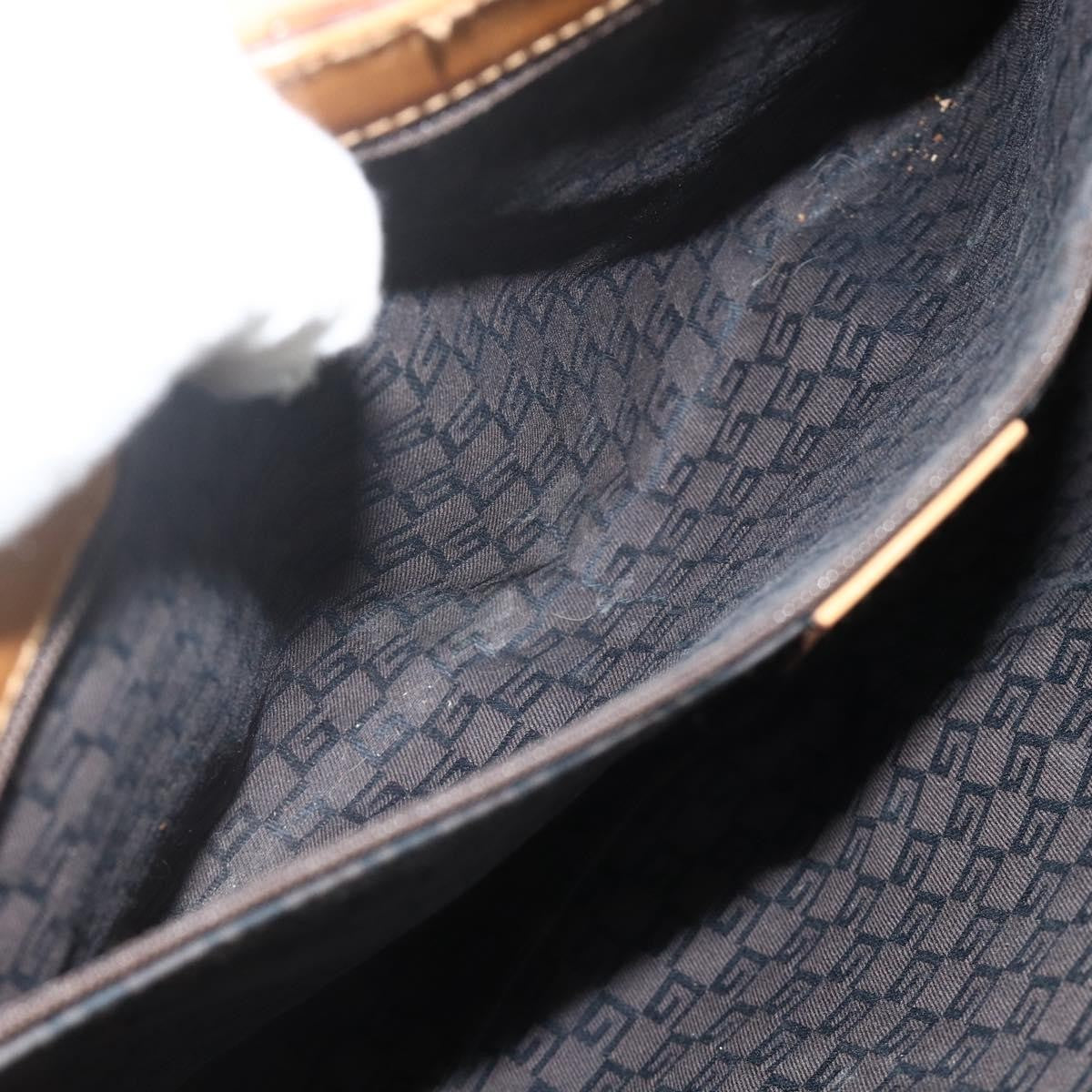 Gucci GUCCI Hand Bag Leather Beige 101287 Authentic 177601