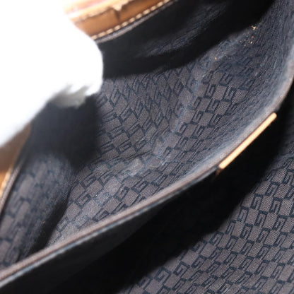 Gucci GUCCI Hand Bag Leather Beige 101287 Authentic 177601