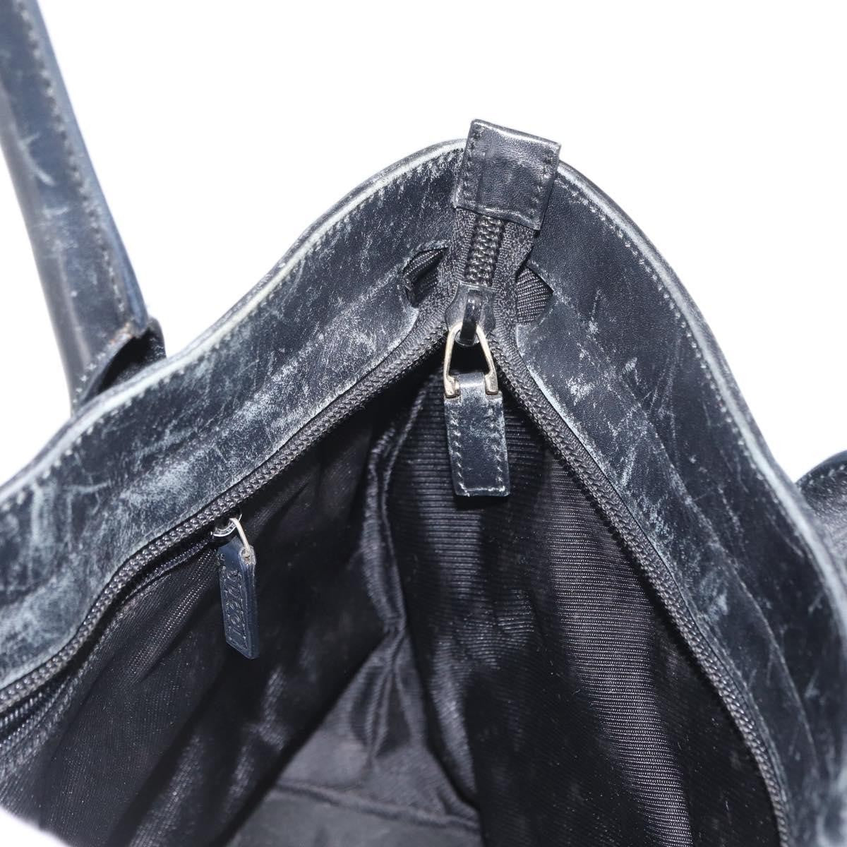 Gucci GUCCI GG Canvas Tote Bag Navy 002 1119 1705 Authentic ep12380