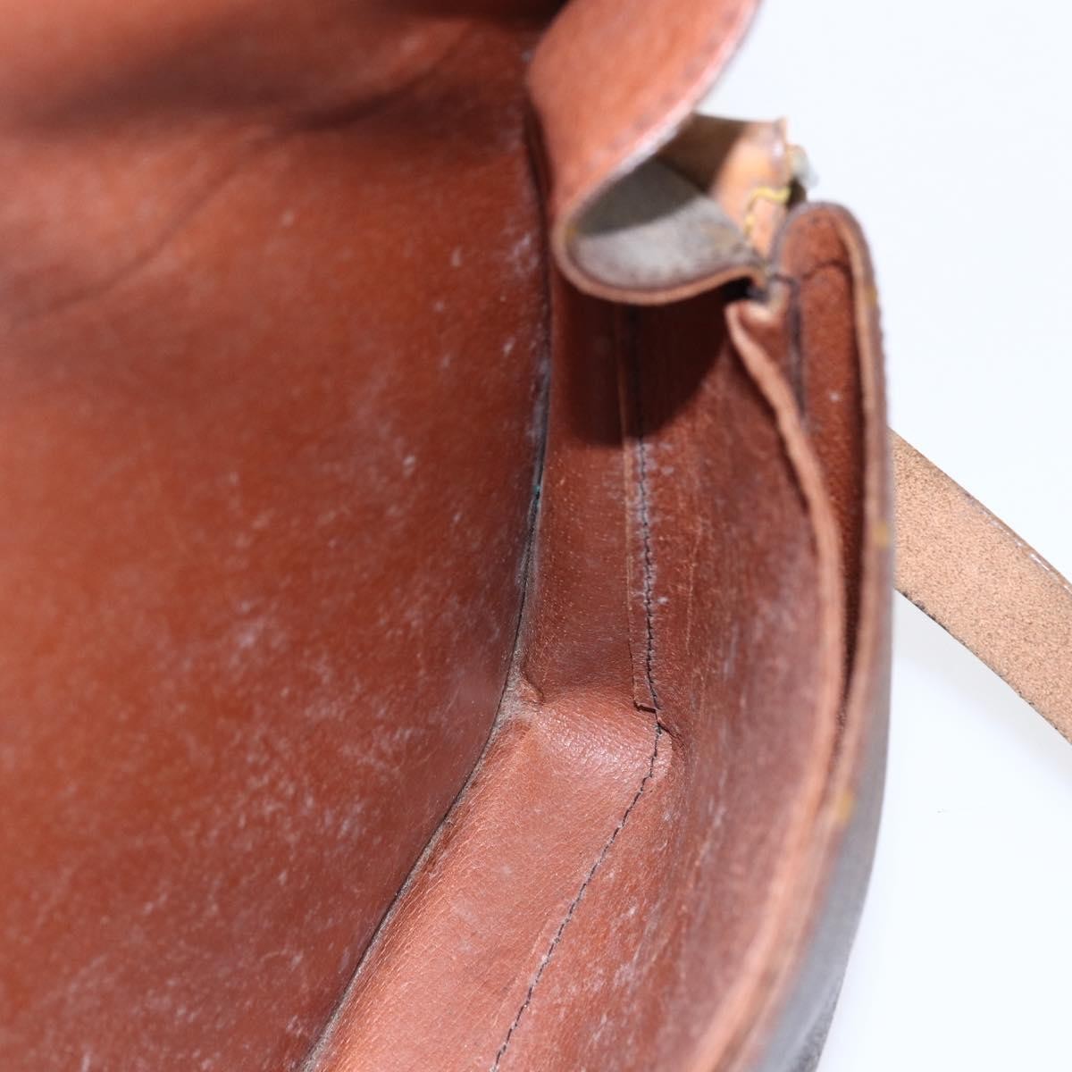 Louis Vuitton LOUIS VUITTON Monogram Cartouchiere GM Shoulder Bag Vintage M51252 Authentic 145229