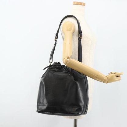 Louis Vuitton LOUIS VUITTON Epi Noe Shoulder Bag Black M44002 LV Authentic ka4110