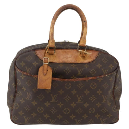 Louis Vuitton LOUIS VUITTON Monogram Deauville Hand Bag M47270 LV Authentic 158279