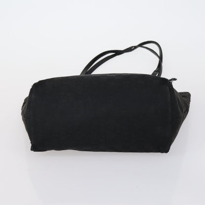 Gucci GUCCI Hand Bag Canvas nylon 4 Set Beige Black Green Authentic bs30536