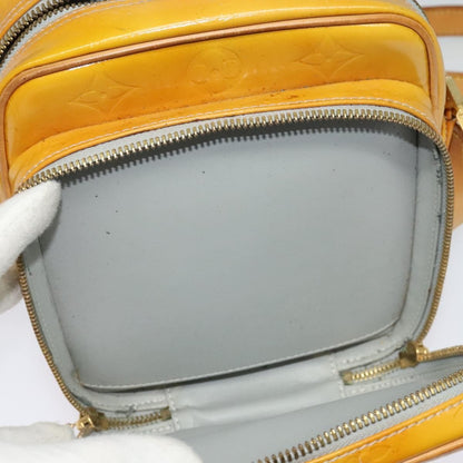 Louis Vuitton LOUIS VUITTON Monogram Vernis Wooster Shoulder Bag Gris M91036 LV Authentic 125716
