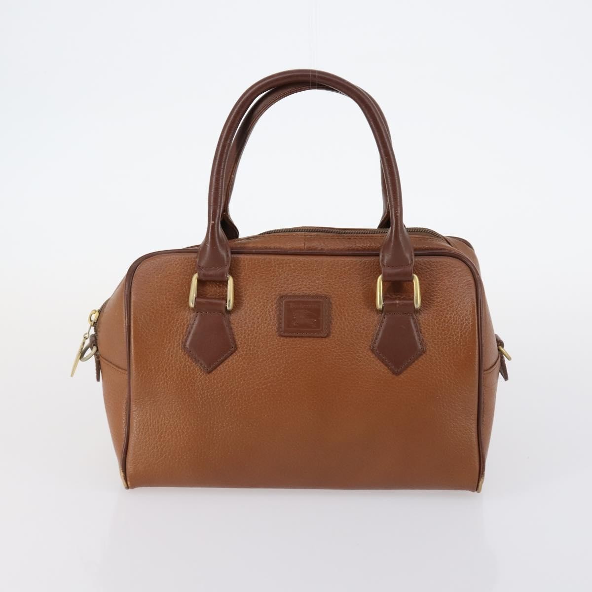 Burberrys Burberrys Nova Check Shoulder Bag Leather 3 Set Beige Brown black Authentic BA5851