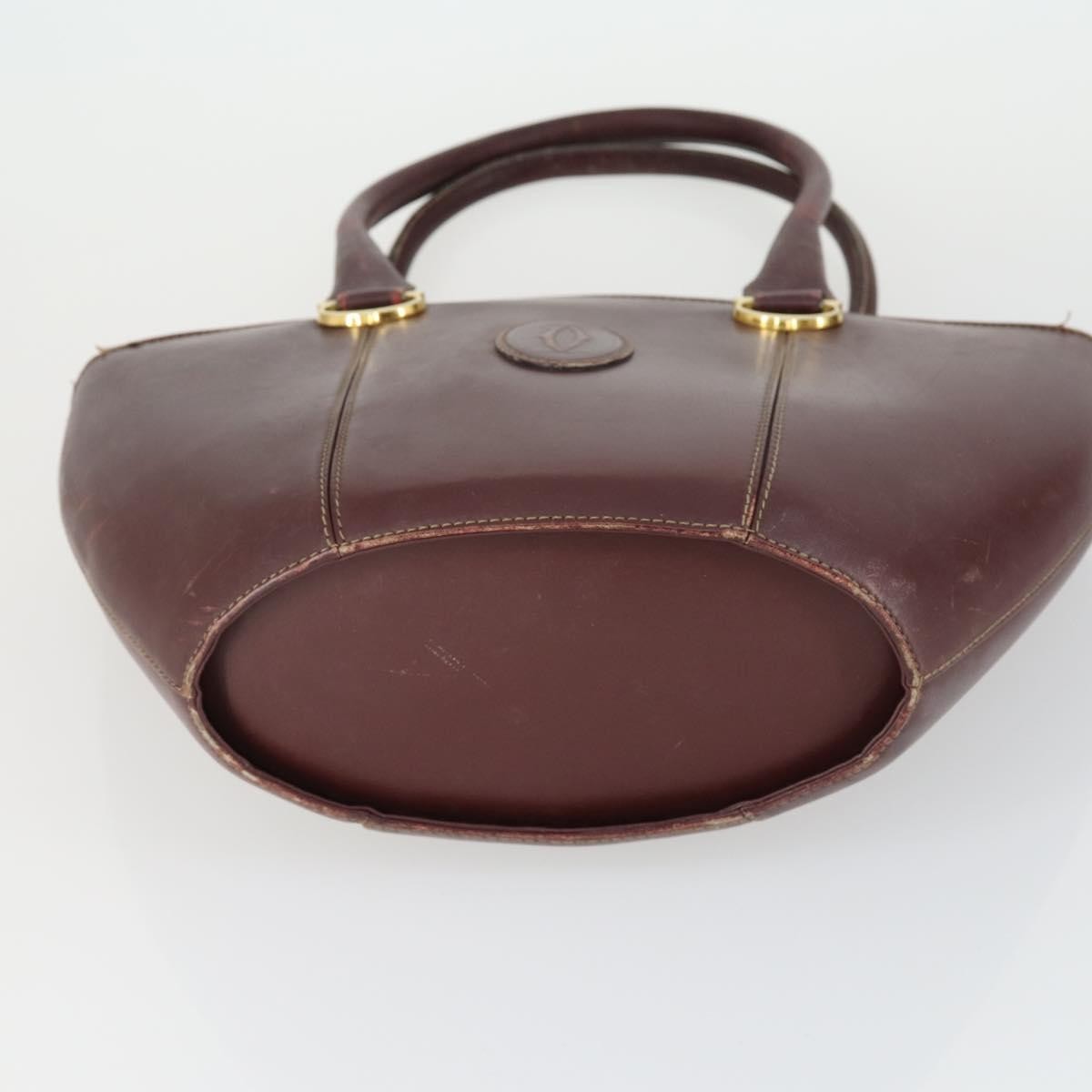 Prada PRADA Cartier Gucci Bag Patent leather 3 Set Black Brown Bordeaux Authentic am10507