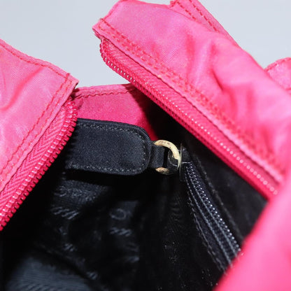 Prada PRADA Hand Bag Nylon Pink Authentic 109805