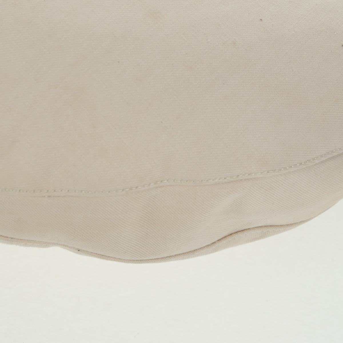 Gucci GUCCI Shoulder Bag Canvas Ivory Gold 95332 Authentic 161228