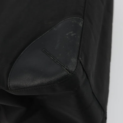 Prada PRADA Tote Bag Nylon Black Silver Authentic 175396