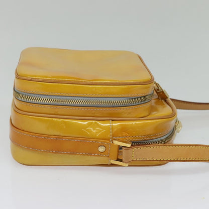 Louis Vuitton LOUIS VUITTON Monogram Vernis Wooster Shoulder Bag Gris M91036 LV Authentic 125716