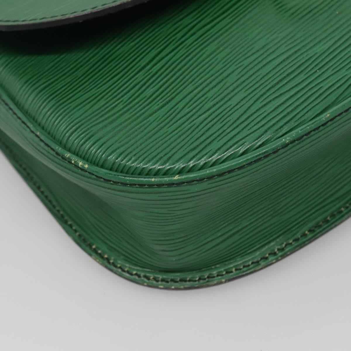 Louis Vuitton LOUIS VUITTON Epi Saint Cloud GM Shoulder Bag Green M52194 LV Authentic bs28126