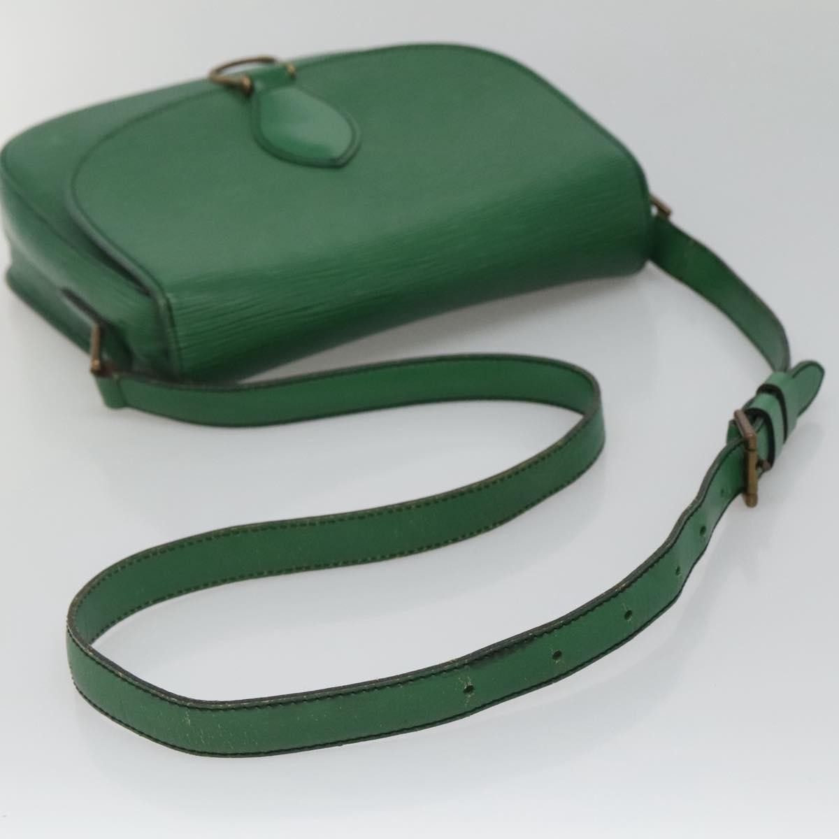 Louis Vuitton LOUIS VUITTON Epi Saint Cloud GM Shoulder Bag Green M52194 LV Authentic bs28126