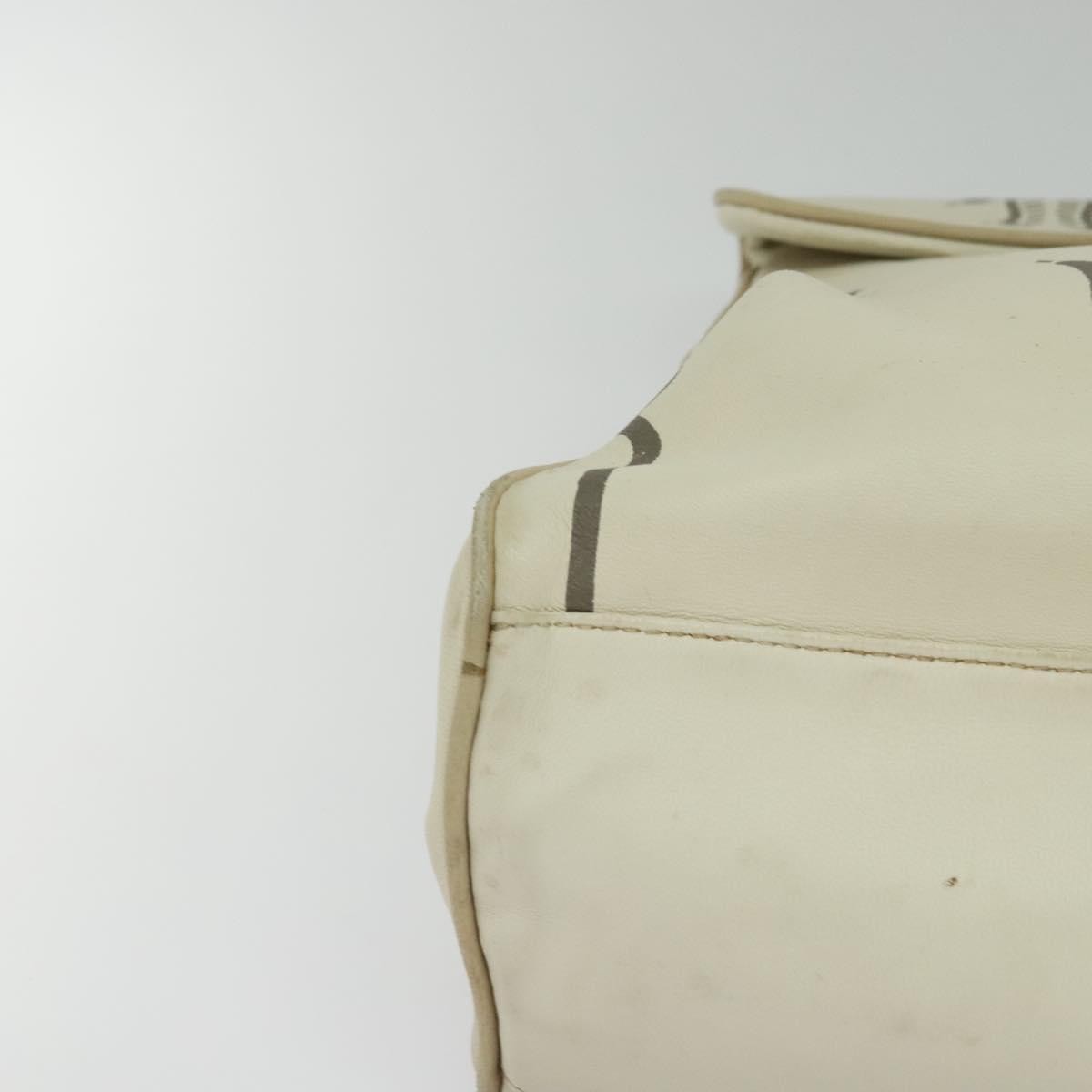 BOTTEGAVENETA BOTTEGAVENETA BOTTEGA VENETA Hand Bag Leather White Gold Authentic bs25987